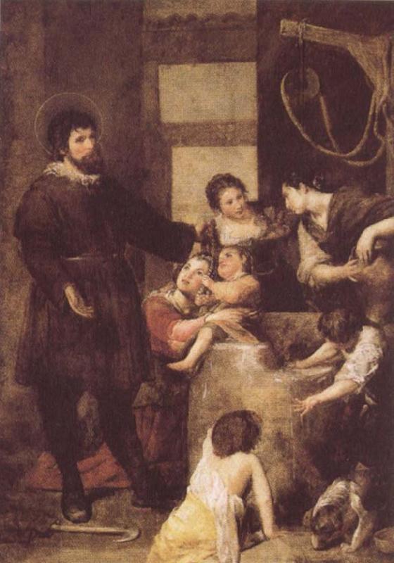 Cano, Alonso St Isidore and the Miracle of the Well oil painting image
